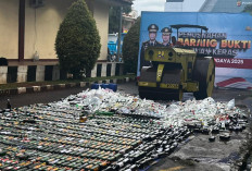Sekitar 10 Ribu Jenis Miras Dimusnahkan Polres Bogor