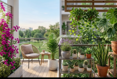 7 Tanaman untuk Balkon yang Bikin Rumah Terasa Lebih Adem dan Estetik