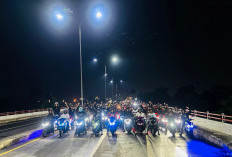 Ratusan Bikers Honda Ramaikan Vario Night Ride Tasikmalaya