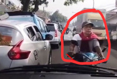 Video Viral Pengendara Motor Hadang Ambulans di Banjaran Bandung Saat Bawa Pasien