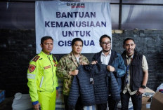 EIGER Adventure Salurkan 1.000 Pakaian bagi Penyintas Longsor di Cisarua, Bandung Barat