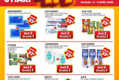 Promo Indomaret Double Date 4.4 hingga 5 April 2026, Serba Gratis Es Krim sampai Sikat Gigi