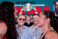 Gabriela Fundora dan Viviana Ruiz Lolos Timbangan Jelang Duel Perebutan Sabuk Dunia di California