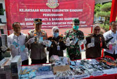 Kejari Kabupaten Bandung Musnahkan Barang Bukti 275 Perkara: Sabu, Ganja Hingga Rokok Ilegal