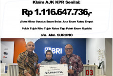BRI Life melalui BRI Soekarno Hatta Serahkan Klaim AJK KPR Rp1,11 Miliar