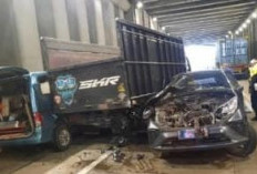 Tujuh Kendaraan Terlibat dalam Kecelakaan Beruntun di Underpass Ciawi KM 47B