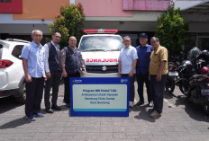 Wujudkan Kepedulian Sosial, BRI Serahkan Bantuan Ambulans untuk Yayasan Bandung Cinta Damai