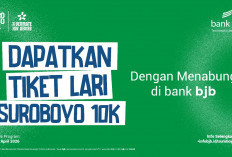 bank bjb Dorong Gaya Hidup Sehat Lewat Program Suroboyo 10K