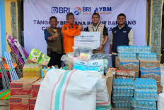 BRI dan YBM BRILian Region 9 Salurkan Bantuan untuk Korban Banjir dan Longsor di Sukabumi
