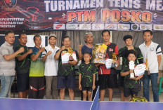 KNPI Kabupaten Bandung Apresiasi Turnamen Tenis Meja PTM POSKO