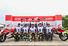 Siap Mengaspal di Lintasan Dunia, 10 Pebalap Muda Terpilih di Astra Honda Racing School 2026