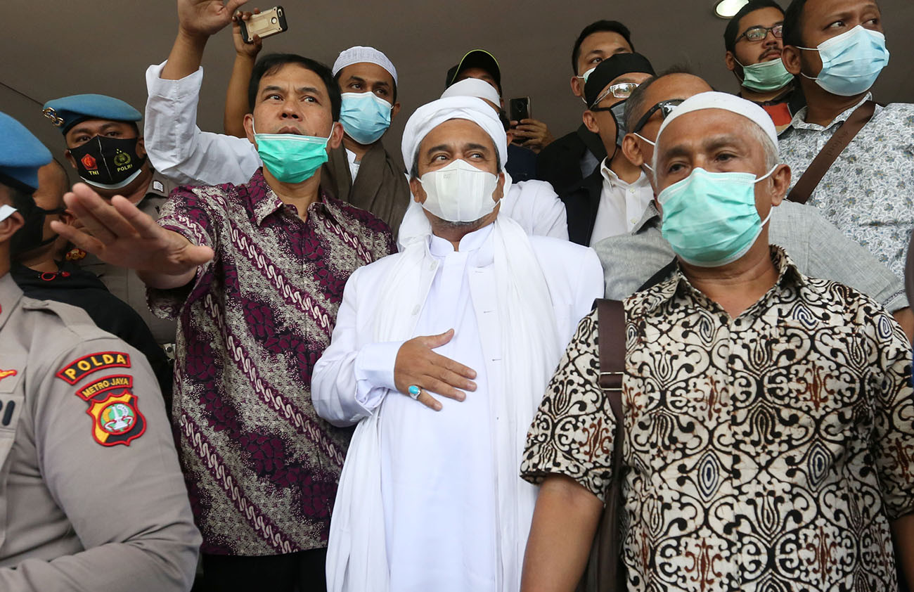 Habib Rizieq Tidak Hadiri Sidang Gugatan Praperadilan, Ini Alasannya