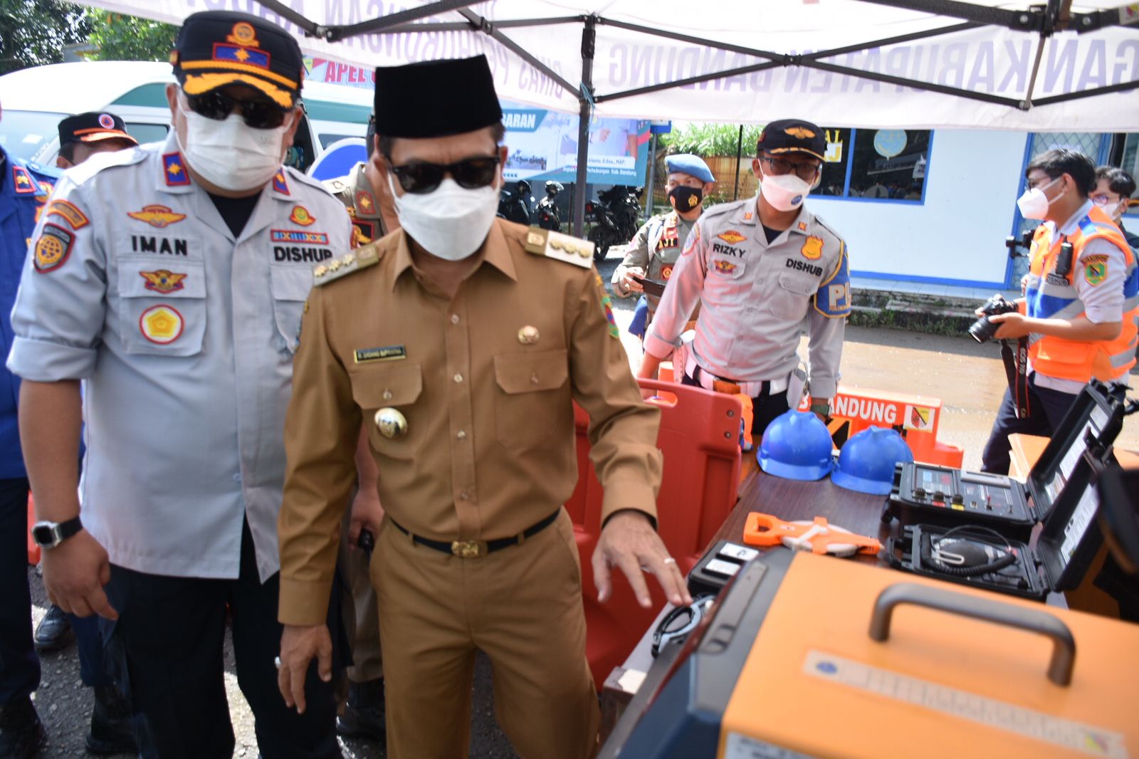 11 Pos Pengamanan Lebaran di Kabupaten Bandung Disiapkan untuk Pantau Pemudik